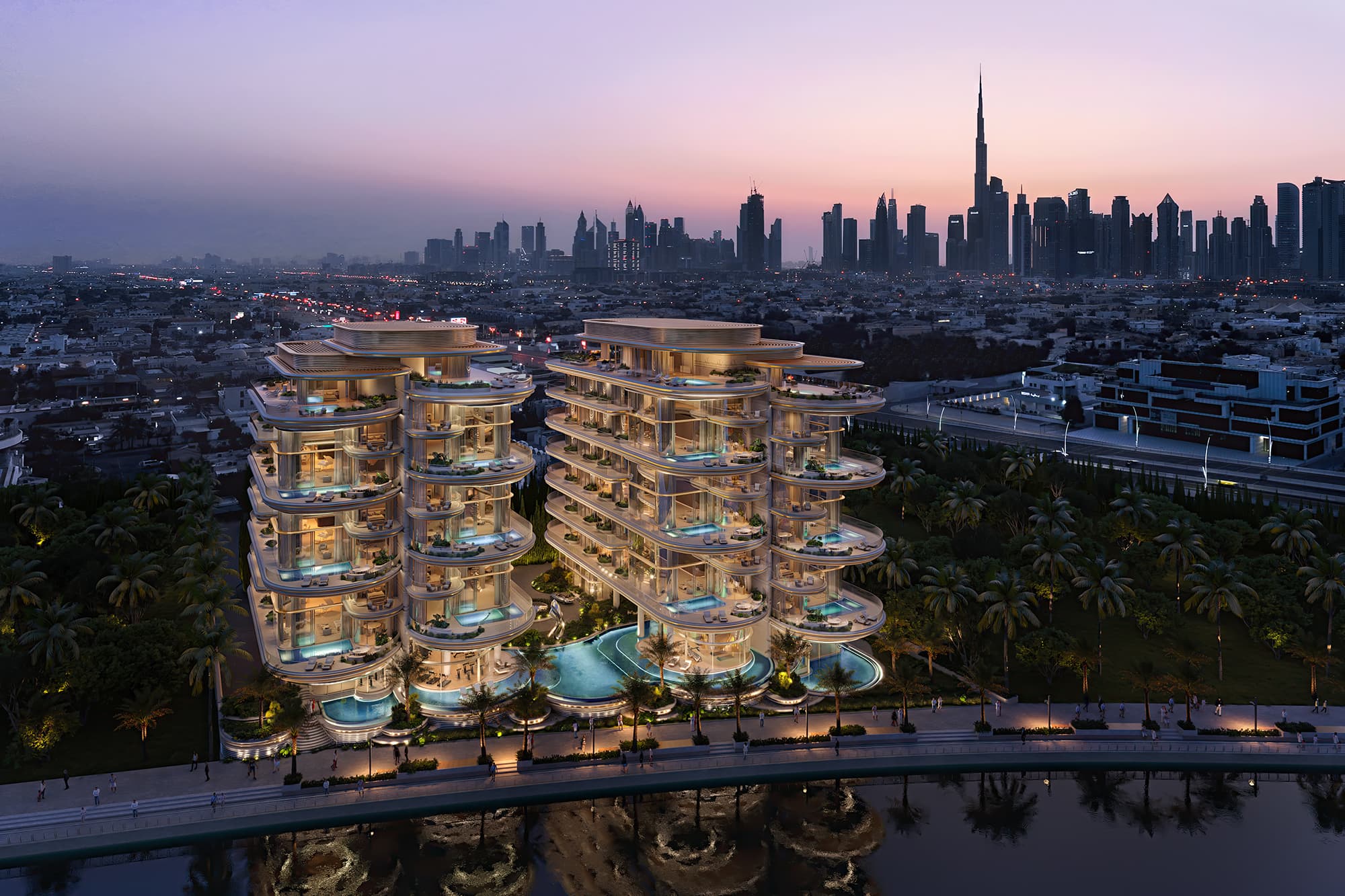 The Rings by PMR - Twelve residences, two buildings, one stretch of the Dubai Water Canal.
